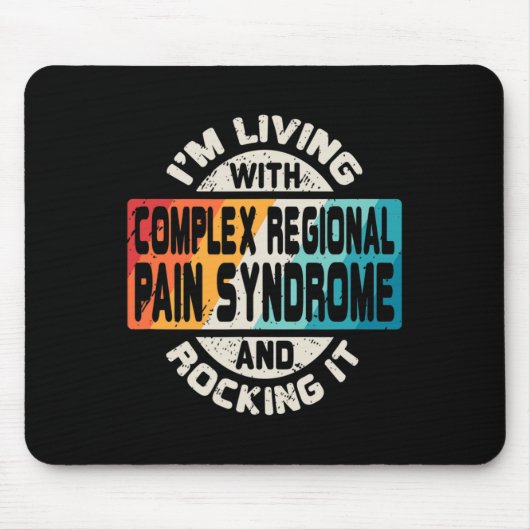 Tapis De Souris Syndrome de douleur régional complexe SCRR Sensibi (Devant)