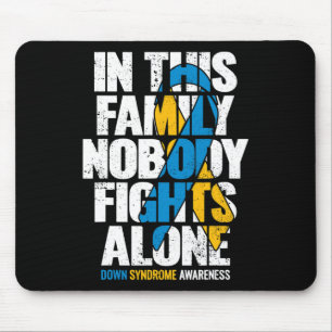 Tapis De Souris Syndrome de Down Femmes T21 Famille Syndrome de Do