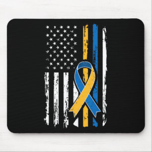 Tapis De Souris Syndrome de Down Hommes Femmes Enfants Américain D