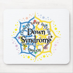 Tapis De Souris Syndrome de Down Lotus