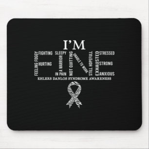 Tapis De Souris Syndrome d'Ehlers Danlos Eds sensibilisation Fine