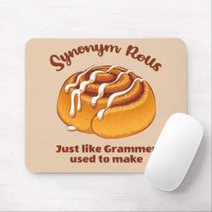 Tapis De Souris Synonym Rolls Comme Grammer Utilisé Pour Faire