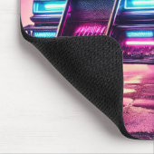 Tapis De Souris Synthwave Mad Max Apocalypse voiture Mousepad (Coin)