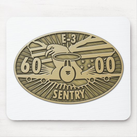 Tapis De Souris Système aéroporté de détection et de contrôle (Devant)