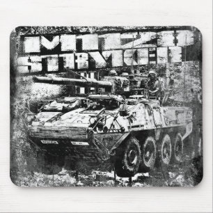 Tapis De Souris Système d'arme mobile M1128 Stryker