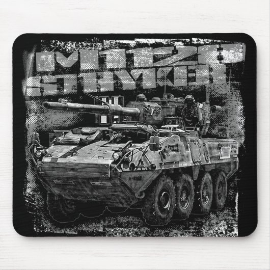 Tapis De Souris Système d'arme mobile M1128 Stryker (Devant)