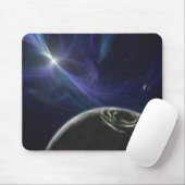 Tapis De Souris Système de la planète pulsar (Avec souris)