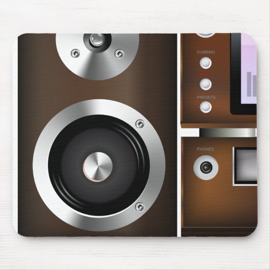 Tapis De Souris Système de lecteur de CD (Devant)