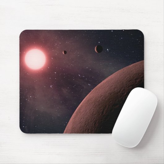 Tapis De Souris Système planétaire Mousepad (Avec souris)