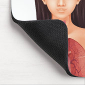 Tapis De Souris Système respiratoire féminin (Coin)