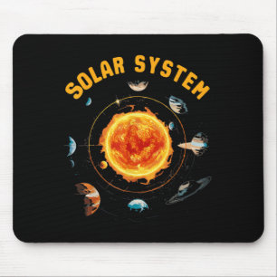 Tapis De Souris Système solaire Planètes Science de l'espace