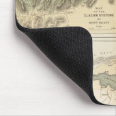 Tapis De Souris Systèmes de glacier des Alpes (Coin)