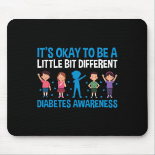 Tapis De Souris T1D Guerrier Diabète Appui à la sensibilisation au