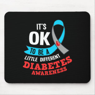 Tapis De Souris T1D Type 1 Diabète Cadeau Sensibilisation au diabè