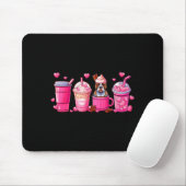 Tapis De Souris T Bull Inside Cup Coffees Lover Valentine's Day He (Avec souris)