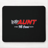 Tapis De Souris T Crew Aunt Race Car Family Matching Racing Birthd (Devant)