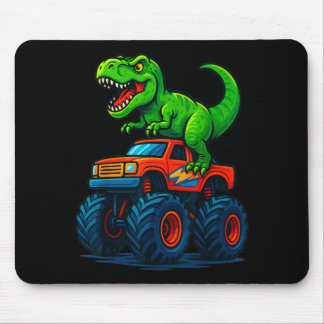 Tapis De Souris T-Rex Dinosaur Monster Truck Boys Birthday School