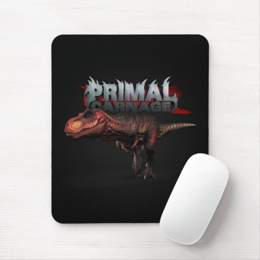 Tapis De Souris T-Rex Mousepad - carnage principal (Avec souris)