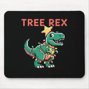 Tapis De Souris T-Rex sale pull Noël dinosaure Noël