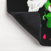 Tapis De Souris T-rex Santa Ride Funny Ugly Christmas Toddler_kids (Coin)