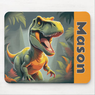 Tapis De Souris T-Rex Tyrannosaurus Rex Dinosaur Mousepad