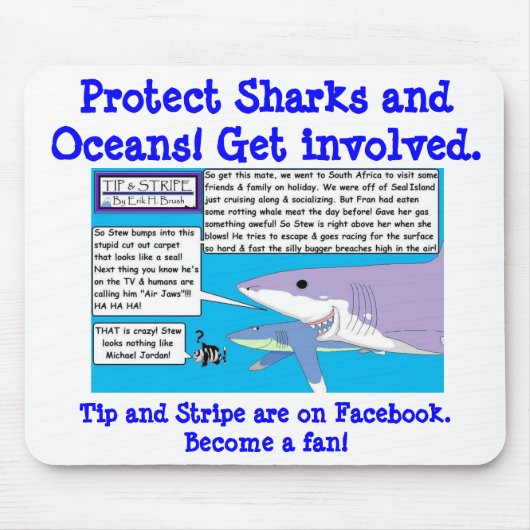 Tapis De Souris T&S Airjaws Mousepad 01. (Devant)