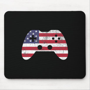 Tapis De Souris T Shirt 14 Juillet Jeu Vidéo Gamer Enfants Garçons