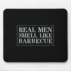 Tapis De Souris T Shirt Cadeau Barbecue Drôle Les Hommes Réels Sen