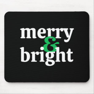 Tapis De Souris T-shirt de Noël Kids Merry Bright
