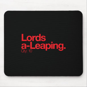 Tapis De Souris T Shirt de Noël Minimaliste - Lords A Leang Q 10
