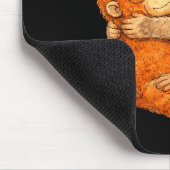 Tapis De Souris T-shirt graphique Monkey punch (Coin)