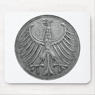 Tapis De Souris T-shirt impérial de l'Allemagne Eagle