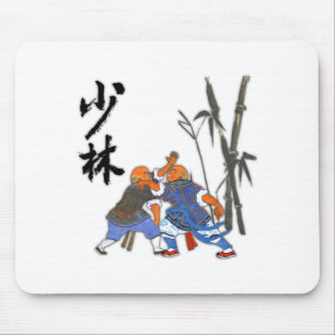 Tapis De Souris T Shirt Moines Shaolin