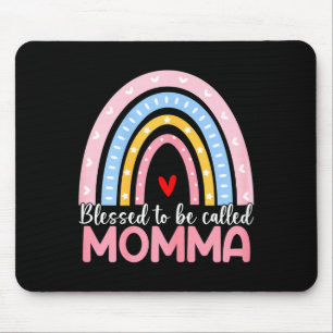 Tapis De Souris T-shirt pour femmes fête des mères bénie d'être ap