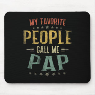 Tapis De Souris T-shirt pour hommes Mes personnes préférées m'appe