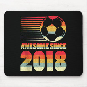 Tapis De Souris T-shirt pour le 8e anniversaire de football 'Incro