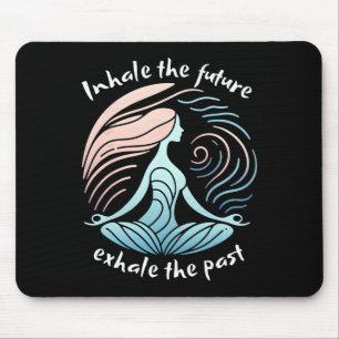 Tapis De Souris T-shirts de yoga pour femmes avec des dictons