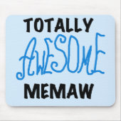 Tapis De Souris T-shirts et cadeaux bleus totalement (Devant)