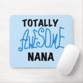 Tapis De Souris T-shirts et cadeaux bleus totalement (Avec souris)