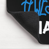 Tapis De Souris T-shirts et cadeaux bleus totalement (Coin)