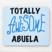 Tapis De Souris T-shirts et cadeaux bleus totalement (Devant)