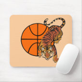 Tapis De Souris T-shirts et cadeaux de basket-ball de tigre (Avec souris)