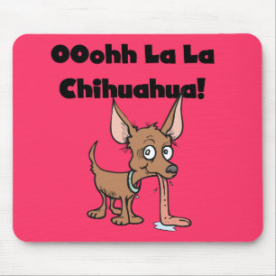 Tapis De Souris T-shirts et cadeaux de chiwawa de La de La d'Oohhh