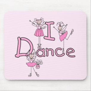 Tapis De Souris T-shirts et Cadeaux de Danse Ballerine I