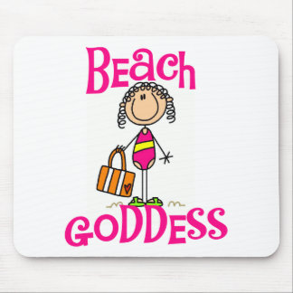 Tapis De Souris T-shirts et cadeaux de déesse de plage