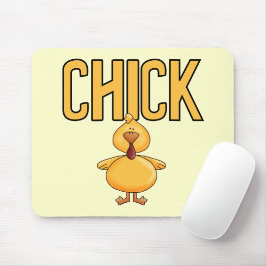 Tapis De Souris T-shirts et cadeaux de poussin (Avec souris)