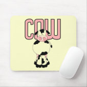 Tapis De Souris T-shirts et cadeaux de vache (Avec souris)