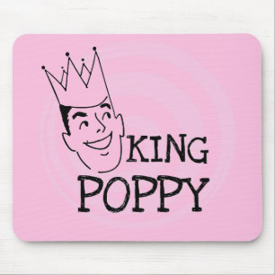Tapis De Souris T-shirts et cadeaux King Poppy
