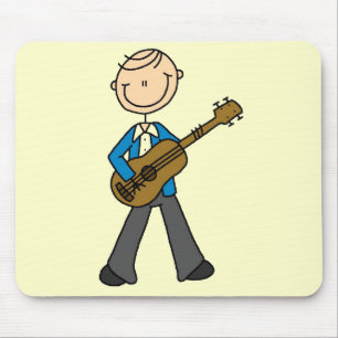 Tapis De Souris T-shirts et cadeaux pour joueur de guitare en bonh