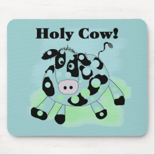 Tapis De Souris T-shirts et cadeaux saints de vache
